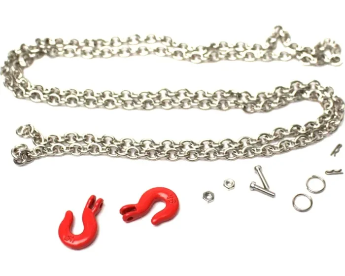 1:10 Scaler Tow Hooks and Chain Set