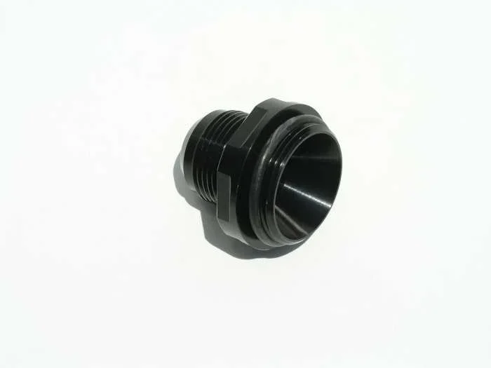 #16 AN Water Neck Fitting – Black