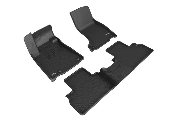3D MAXpider 19-23 Maserati Levante Kagu Floor Mat- Black R1 R26.8 lb