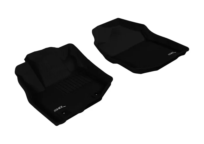 3D MAXpider 2009-2013 Honda Fit Kagu 1st Row Floormat – Black4.1 lb