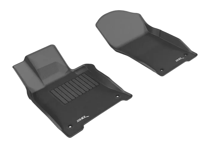 3D MAXpider 2014-2017 Infiniti Q50 Kagu 1st Row Floormat – Black4.2 lb