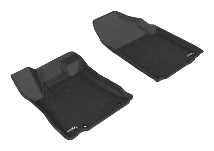 3D MAXpider 2016-2018 Nissan Altima Sedan Kagu 1st Row Floormat – Black