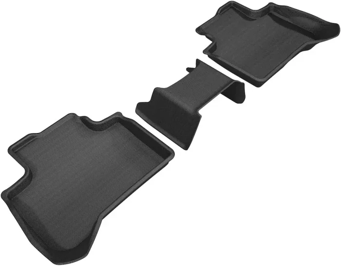 3D MAXpider 2018-2020 BMW X3 (G01)/X4 (G02) Kagu 2nd Row Floormats – Black3.7 lb
