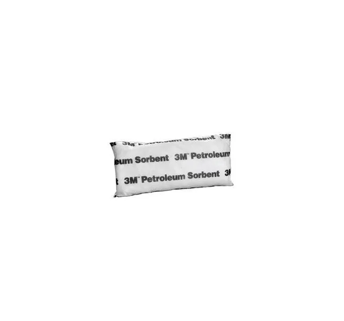 3M 3M-81409 Petroleum Sorbent Mini-Pillow T-30, Oil-Only Absorbent, 16/Case