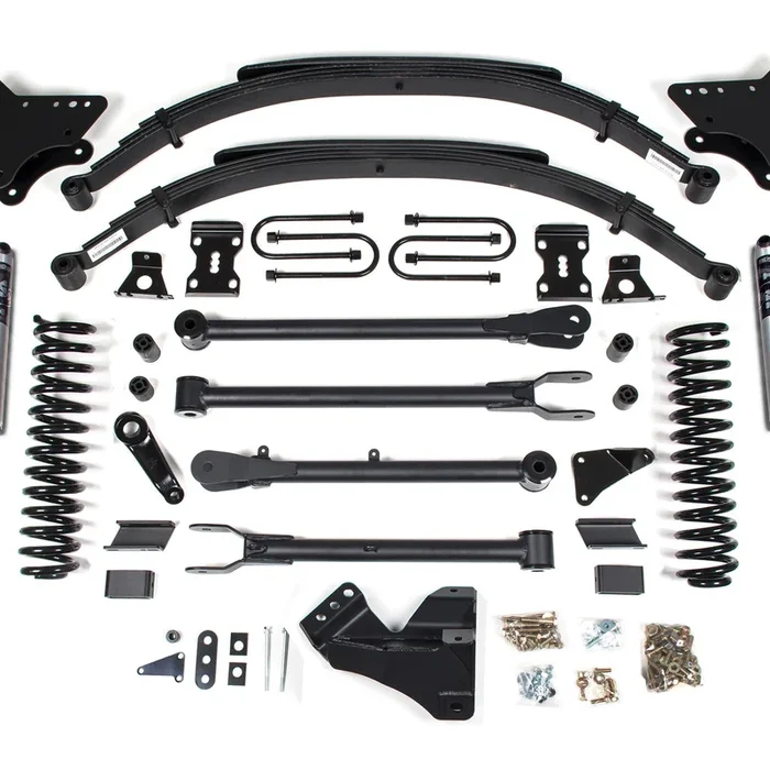 4 Inch Lift Kit W/ 4-Link – Ford F250/F350 Super Duty (11-16) 4WD – Diesel