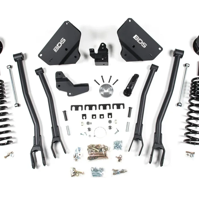 4 Inch Lift Kit W/ 4-Link – Ram 2500 W/ Rear Air Ride (14-18) 4WD – Gas