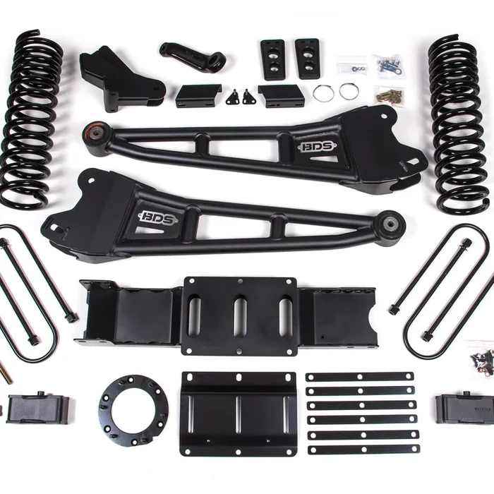4 Inch Lift Kit W/ Radius Arm – 3 Inch Rear Block – Ram 3500 (19-24) 4WD – Diesel