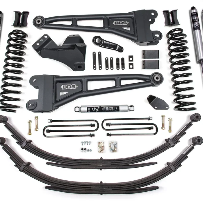 4 Inch Lift Kit W/ Radius Arm – Ford F250/F350 Super Duty (05-07) 4WD – Gas