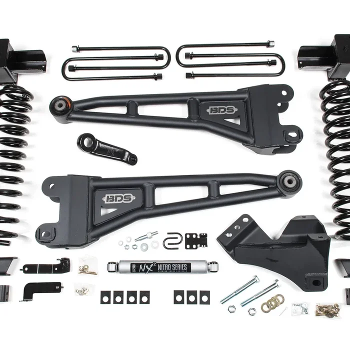 4 Inch Lift Kit W/ Radius Arm – Ford F350 Super Duty DRW (20-22) 4WD – Diesel