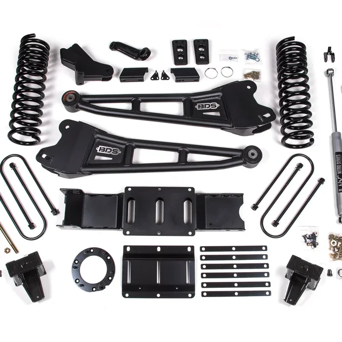 5.5 Inch Lift Kit W/ Radius Arm – Ram 3500 W/ Rear Air Ride (19-24) 4WD – Gas
