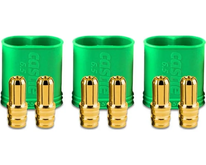 6.5mm Polarized Bllt Conn Male Set 200 Amp
