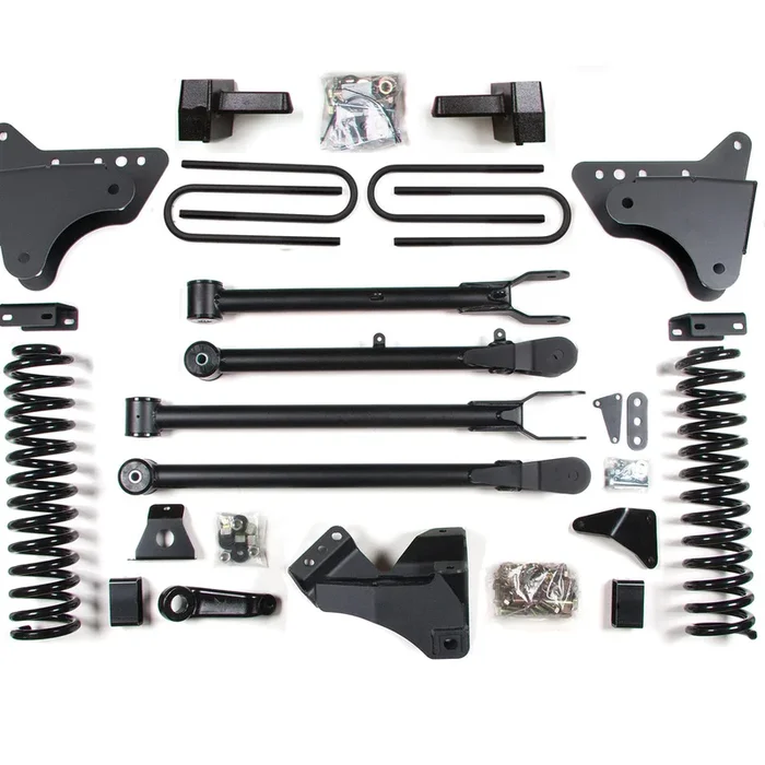 6 Inch Lift Kit W/ 4-Link – Ford F250/F350 Super Duty (05-07) 4WD – Gas