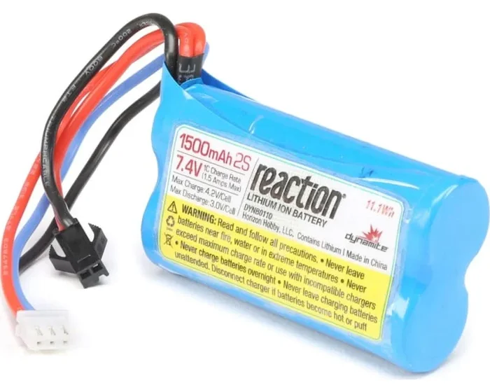 7.4v 1500 mAh 2s Li-Ion: Jet Jam Pool Racer