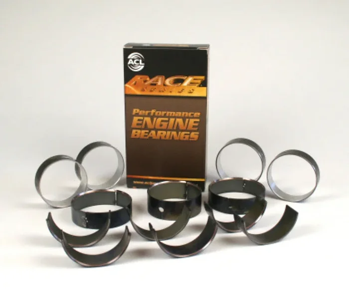 ACL 5M590P + .004 O/W FLANGE – FORD 302 (5.0L) V8 Engine Crankshaft Main Bearing Set