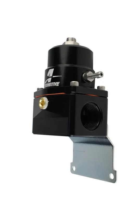 Adj EFI Regulator w/2 10an Inlets – Black