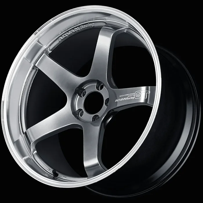 Advan GT Beyond 19×9.5 +25 5×112 Machining & Hyper Platinum Black