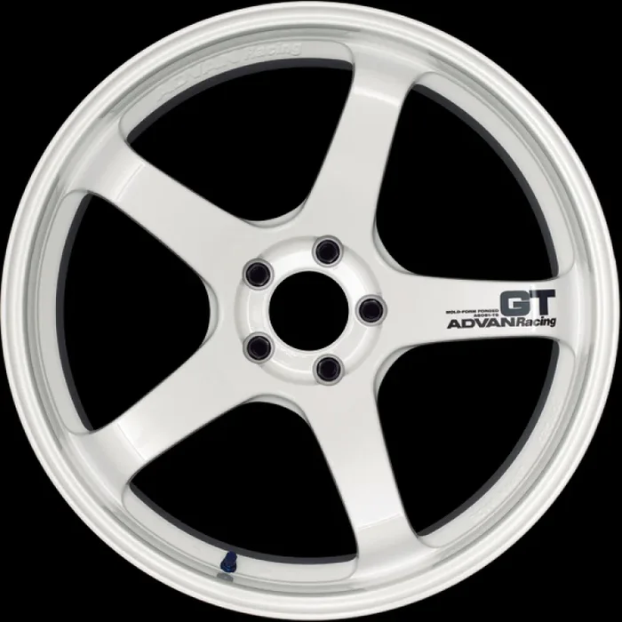 Advan GT Premium Version 19×9.5 +22 5-112 Racing White Wheel