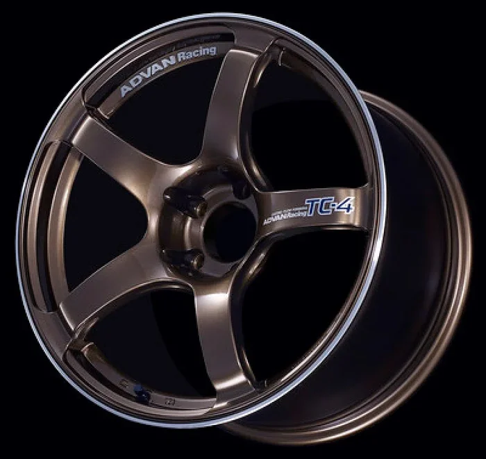 Advan TC4 18×9.5 +45mm 5-114.3 Umber Bronze and Ring Wheel