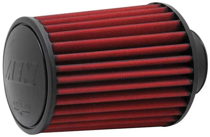 AEM 2.75in Flange ID x 6.25in Base OD x 7in H Dryflow Conical Air Filter1.6 lb