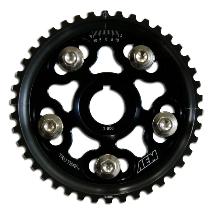 AEM 92-01 Honda Prelude Si VTEC/ Base & SH True Black Tru-Time Cam Gear0.9 lb