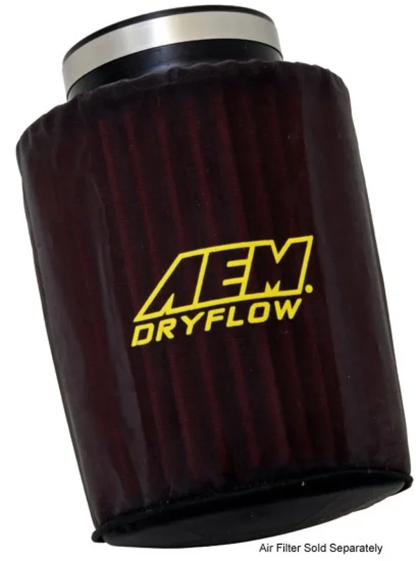 AEM Air Filter Wrap 6 in Base 5 1/8in Top 7 1/8 in Tall0.05 lb