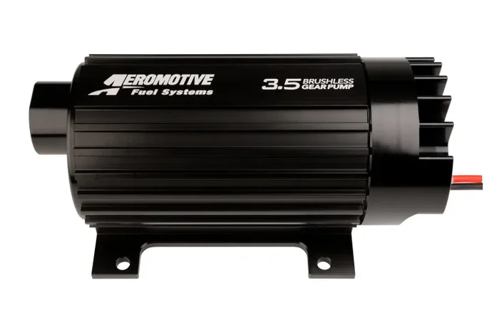 Aeromotive Brushless Spur Gear Fuel Pump w/TVS Controller – In-Line – 3.5gpm