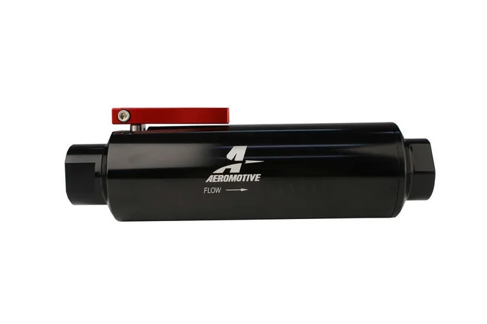 Aeromotive Fuel Filter w/Shut-Off -12an