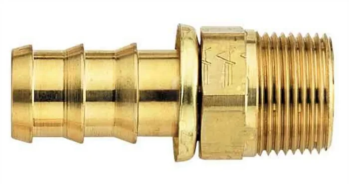 Aeroquip #8 Socketless Hose To 1/2 Male Pipe Fitting