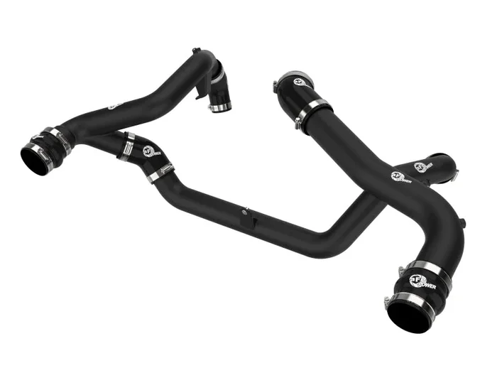 aFe 22-23 Ford Explorer BladeRunner Aluminum Hot and Cold Charge Pipe Kit – Blk