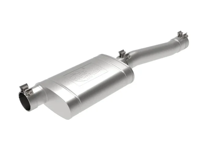 aFe Apollo GT Series 3in 409 Stainless Steel Muffler Upgrade 2019 GM Silverado/Sierra 1500 V8-6.2L19.3 lb