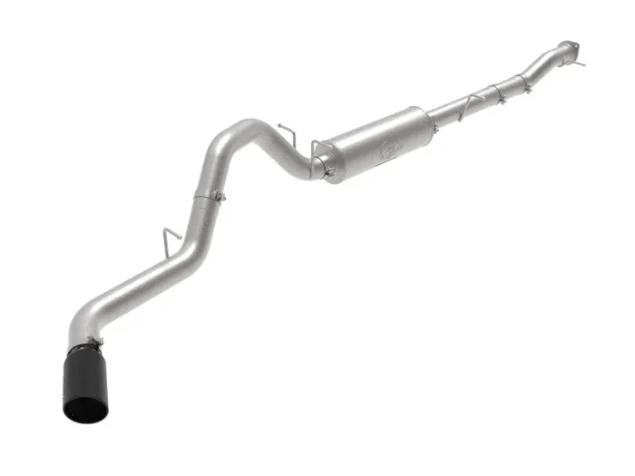 aFe Apollo GT Series 4in 409SS Cat-Back 20-21 GM 2500/3500HD V8-6.6L L8T – Black Tip