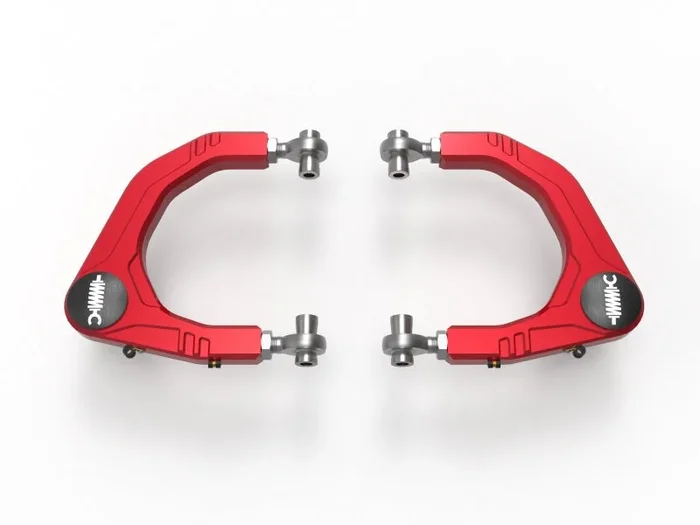 aFe Control 05-23 Toyota Tacoma Upper Control Arms – Red Anodized Billet Aluminum