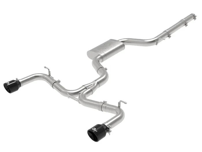 aFe MACHForce XP 3in-2.5in SS Exhaust Cat-Back 18-19 Volkswagen GTI (MK7.5) L4-2.0L (t) – Black