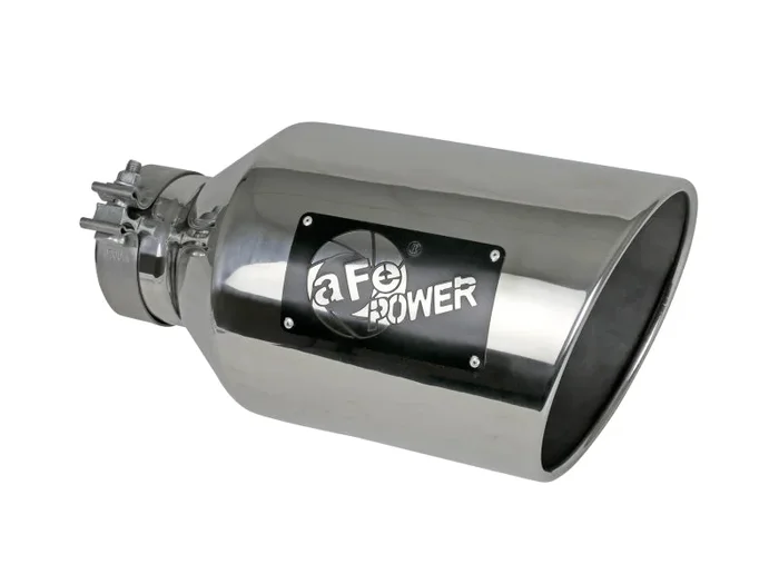 aFe Power MACH Force-Xp 304 Stainless Steel Clamp-on Exhaust Tip – Polished5.6 lb