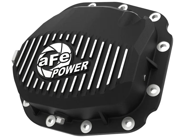 aFe Pro Series Rear Differential Cover Black w/ Fins 15-19 Ford F-150 (w/ Super 8.8 Rear Axles)7.6 lb