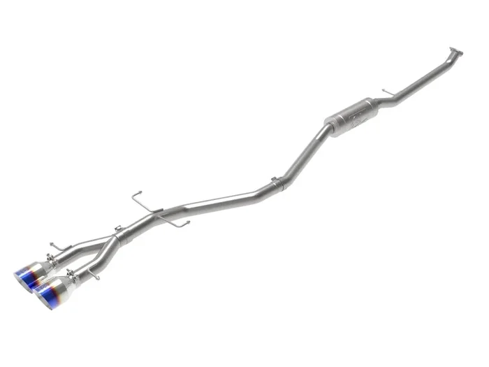 aFe Takeda 2.5in 304SS Cat-Back Exhaust System 17-20 Honda Civic SI Coupe L4-1.5L (t) – BL Flame Tip