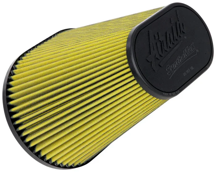 Airaid Universal Air Filter – Cone 6in FLG x 10-3/4×7-3/4in B x 4in T x 9in H – Synthaflow