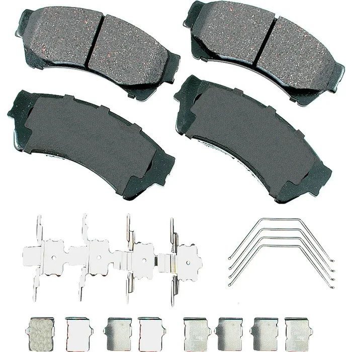 Akebono Brake Corporation Brake Pad Front Ford Fusion 06-12 Lincoln MKZ