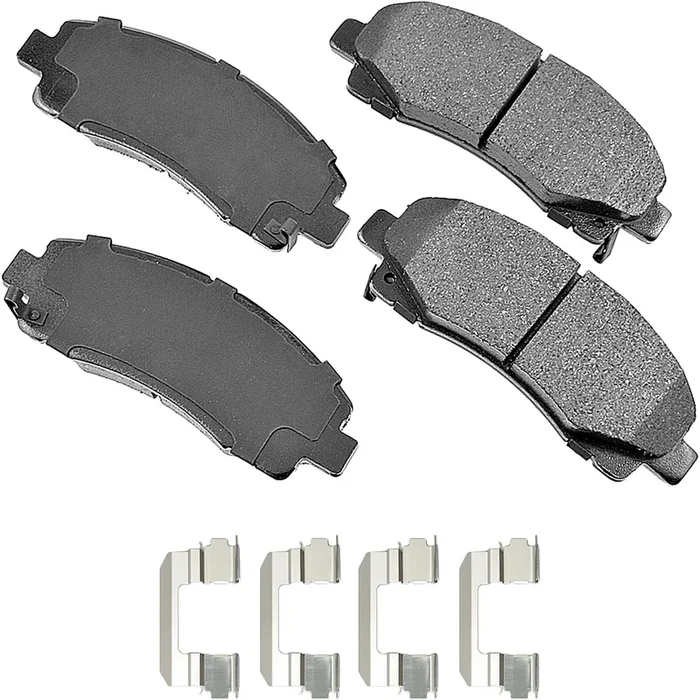 Akebono Brake Corporation ProACT Ultra-Premium Bra ke Pads – Front