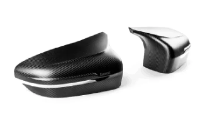 Akrapovic 2018+ BMW M5 (F90) / 2020 BMW M8 (F91/F92) Carbon Fiber Mirror Cap Set – Matte