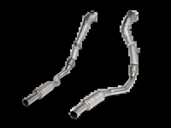 Akrapovic 2020 Audi RS6 Avant (C8) DownPipe (SS) w/Link Pipe Set (Does Not Fit w/L-AU/SS/6)24.2 lb