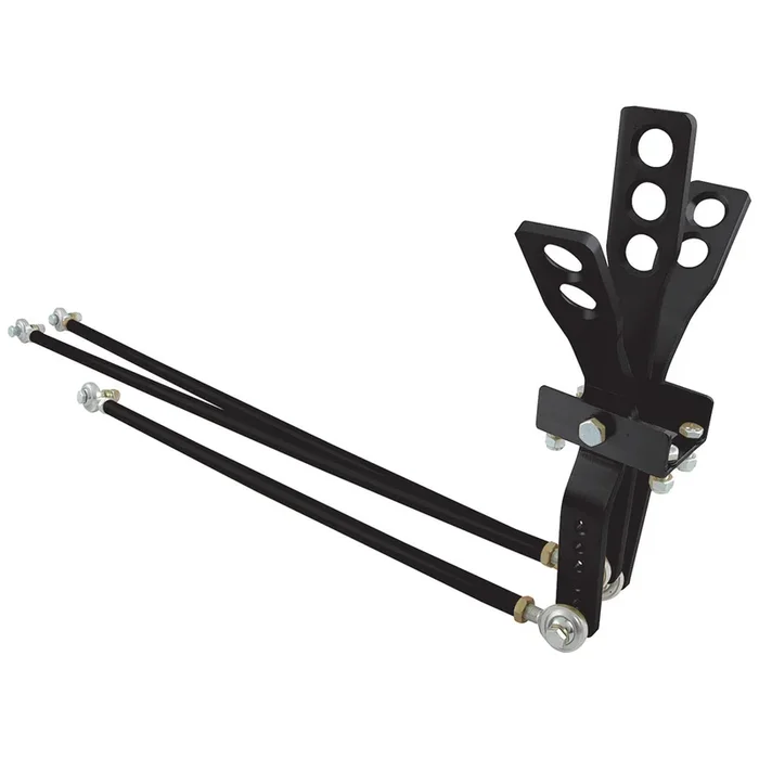 Allstar Performance 3 Lever Shifter Black