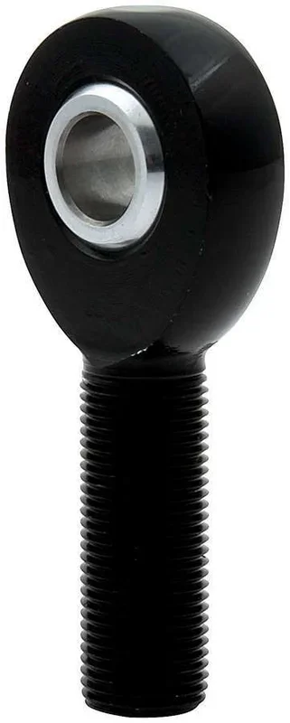 Allstar Performance Alum Rod End LH Male Black 1/2ID x 5/8Thread