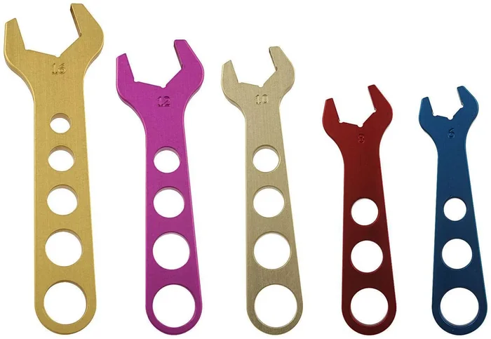 Allstar Performance Aluminum Wrench Set (6-8-10-12-16)