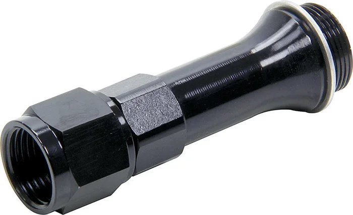 Allstar Performance Carb Fitting w/Washer 7/8-20 to -8 Female BLK