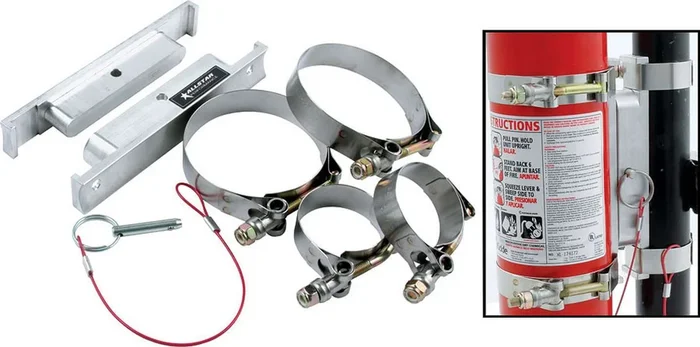 Allstar Performance Quick Release Fire Ext Bracket NHRA