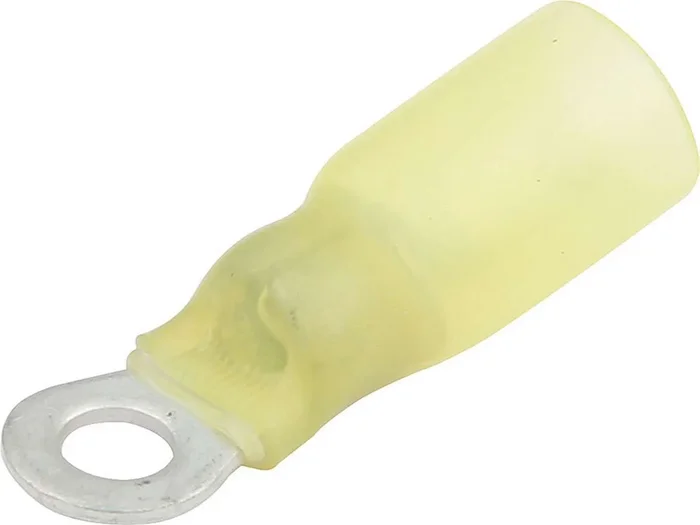 Allstar Performance Ring Terminal #8 Hole Heat Shrink 12-10 10pk