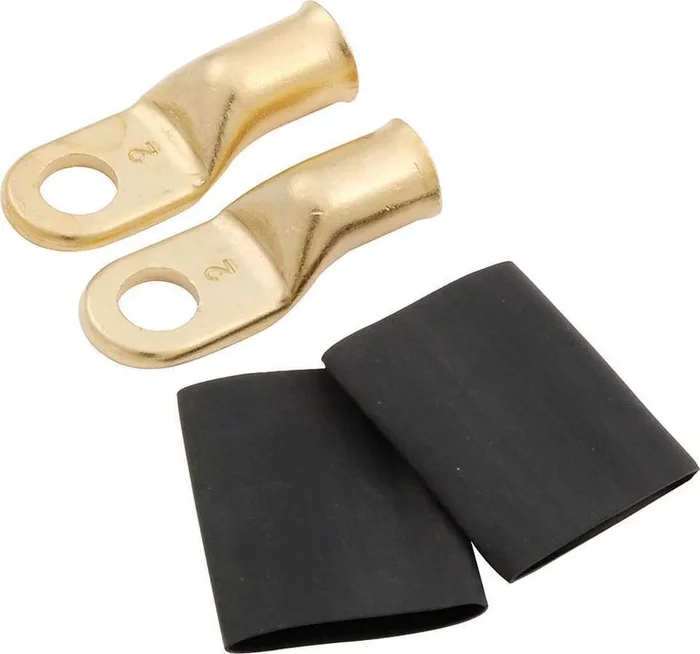 Allstar Performance Ring Terminals 2 Gauge 5/16in Hole