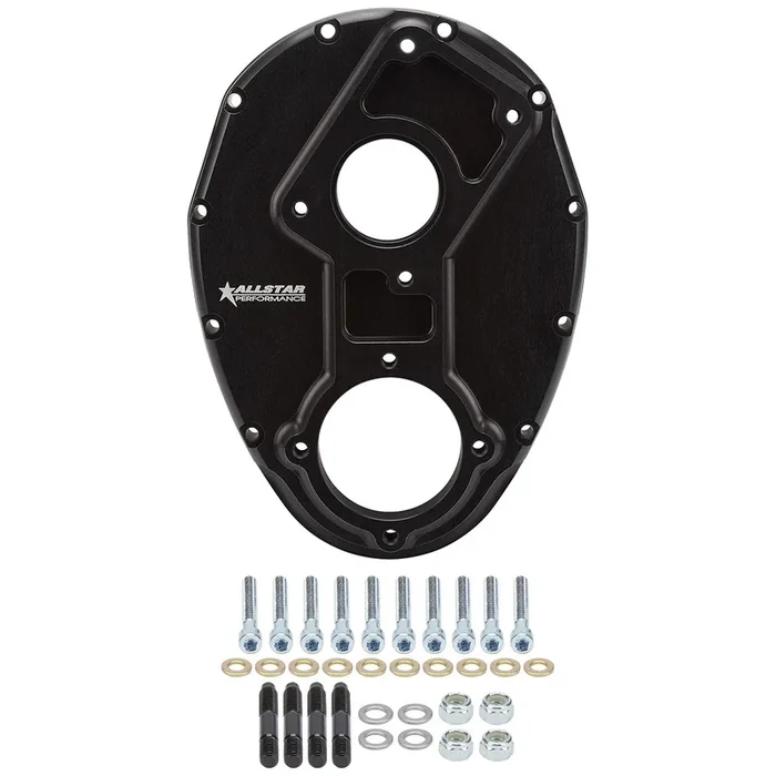 Allstar Performance Sprint Timing Cover Raised Cam Billet