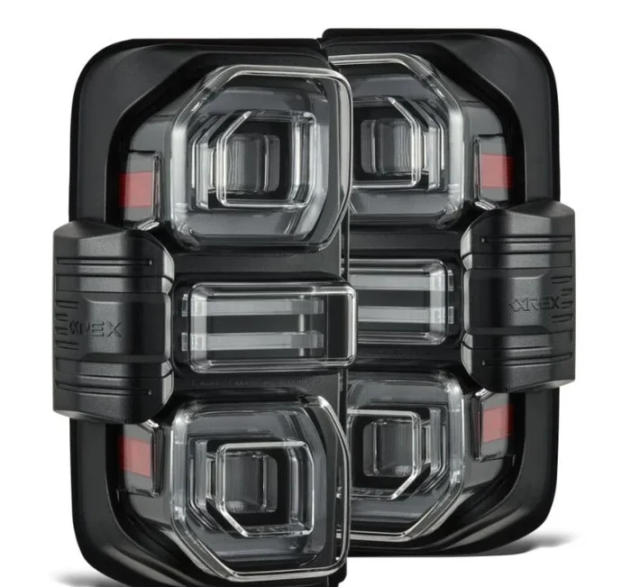 AlphaRex 21-24 Ford Bronco (Excl. Raptor) Nova-Series LED Tail Lights – Black